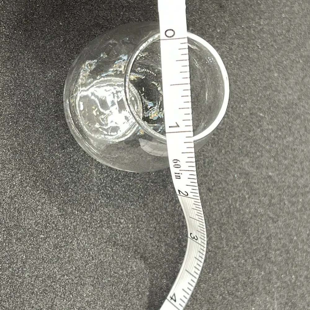 VTG Clear Glass Mini Bud Vase, Set of 35, Party Table Decor, New